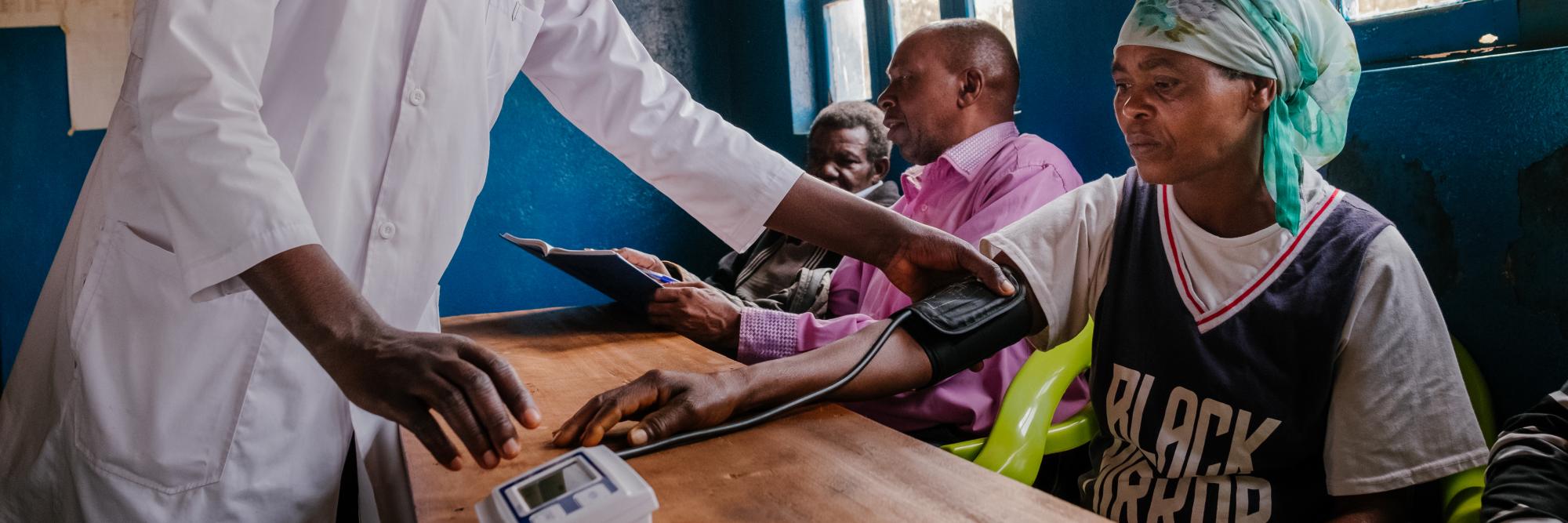 Strengthening the health system