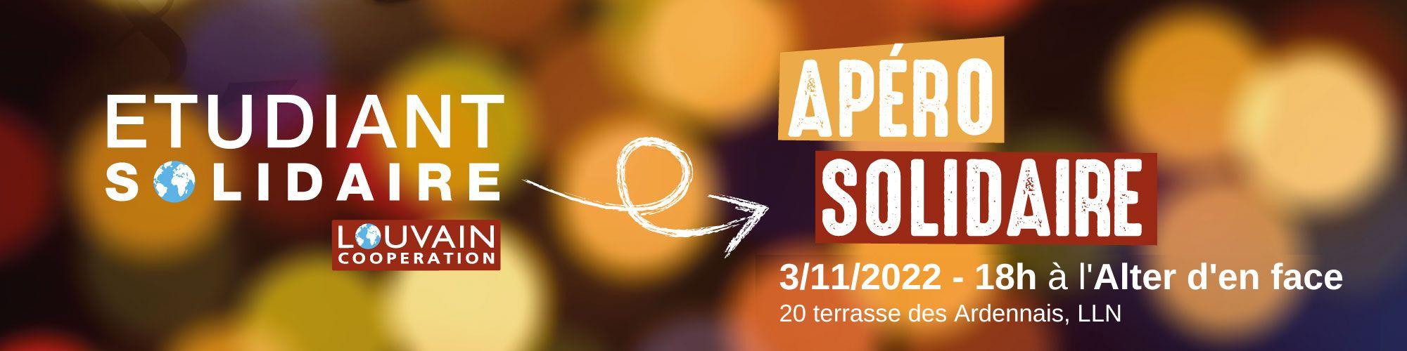 Apéro solidaire